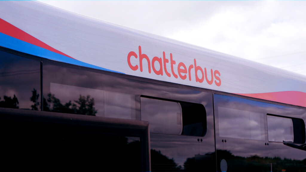 Chatterbus side of bus